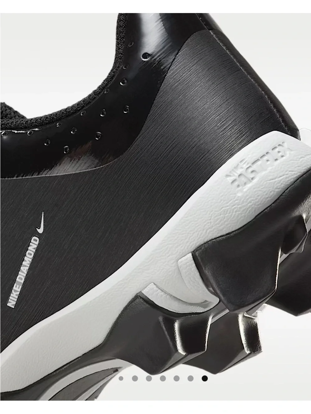 Nike W Hyperdiamond 4 Keystone GG Kids Cleats Black/Gray